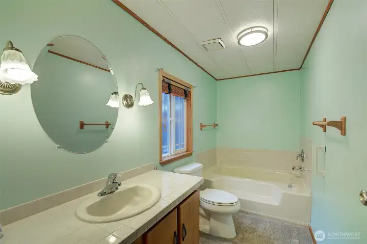Primary suite bathroom