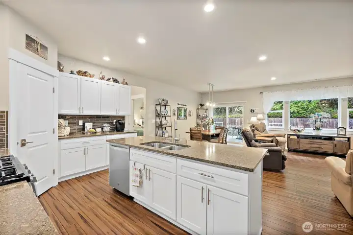 Open concept floorplan