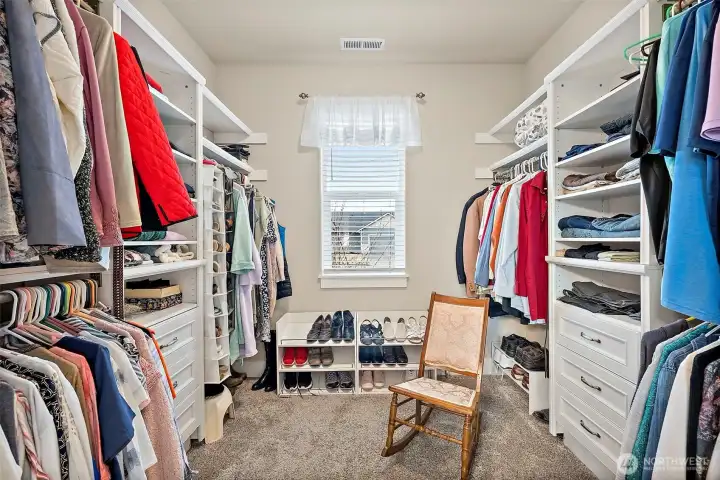 Oversized Closed in Primary Bedroom