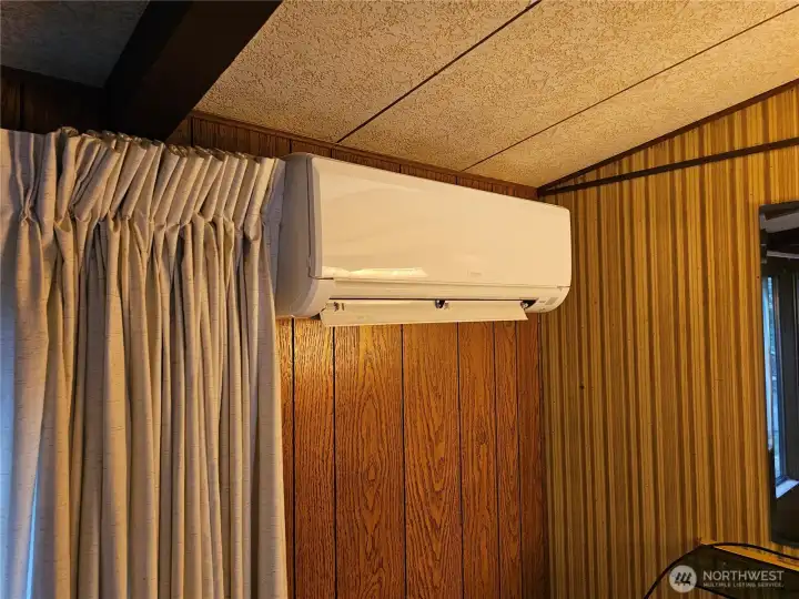 Mini split for efficient heat and AC