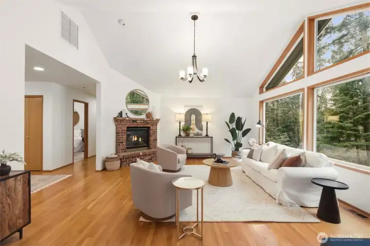 hall to the rooms...