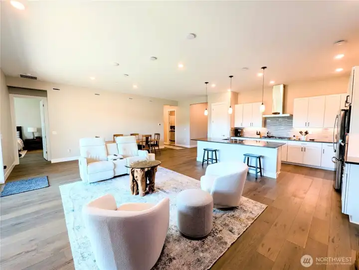 living area of great room