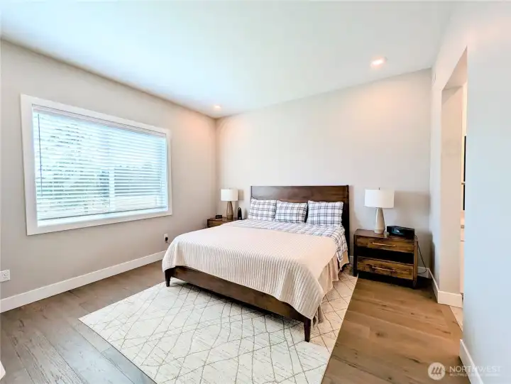 spacious Primary bedroom