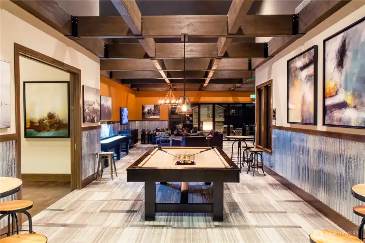 Indoor fun at Seven Summits Lodge, exclusively for residents of Tehaleh