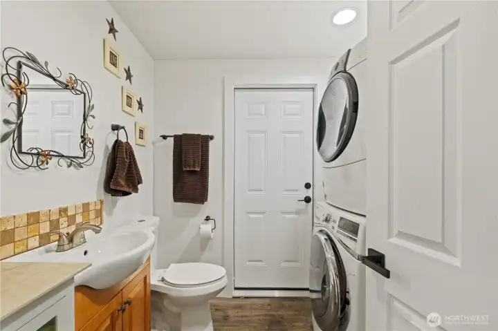 Main Half bath Laundry