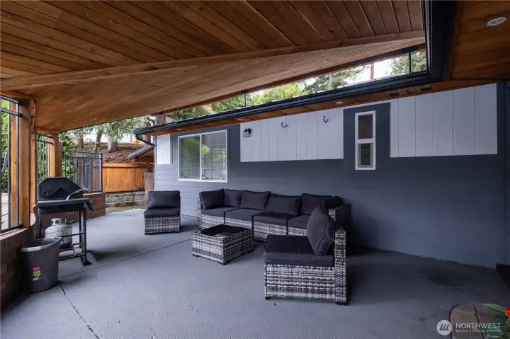 Main Covered patio