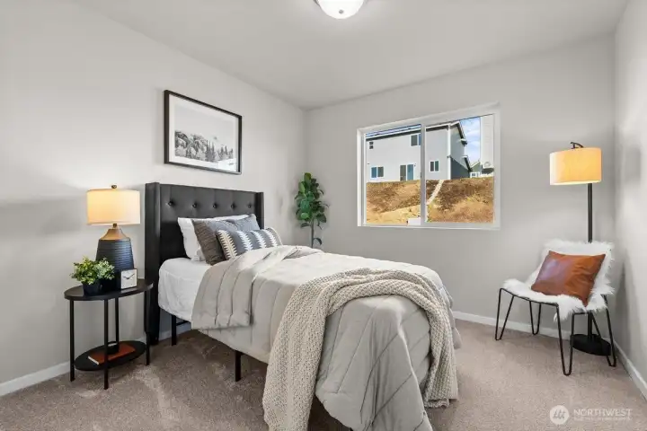 Photographs are for illustrative purposes only. Features, finishes, interior/exterior colors, landscaping and floorplan shown may vary from actual homes built