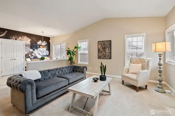 Vaulted ceilings