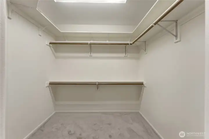 Primary Walk-in Closet