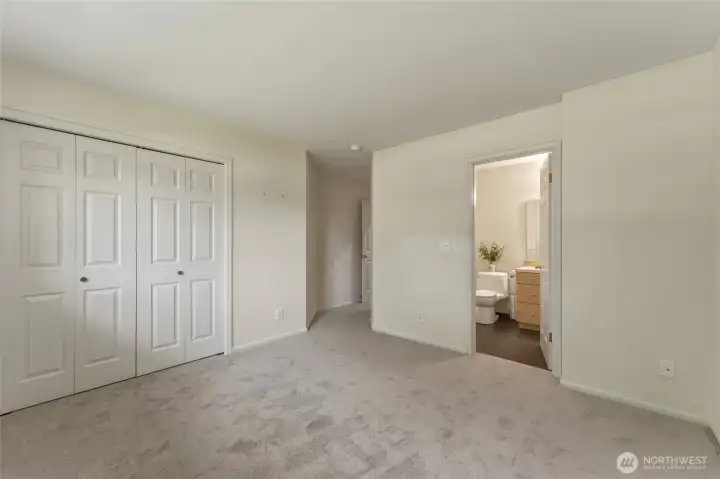 Bedroom 1 with Jack-and-Jill Full Bathroom Access