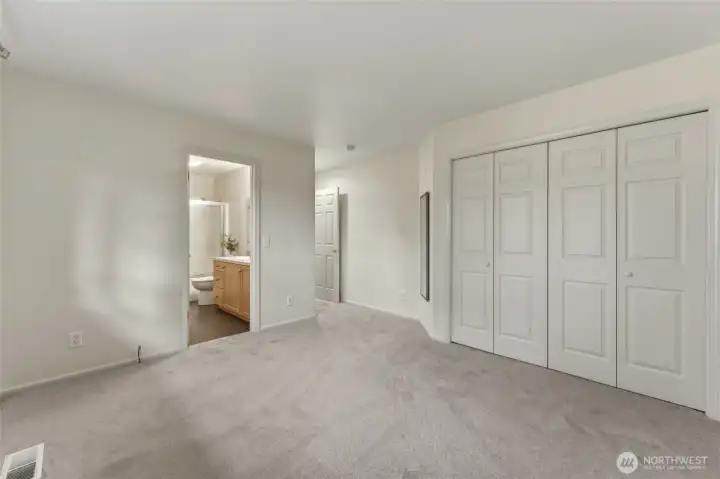 Bedroom 2 with Jack-and-Jill Full Bathroom Access