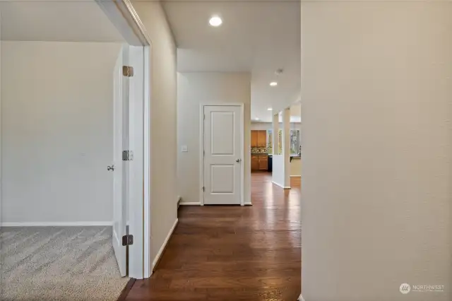 Entry way with Formal Dining Room