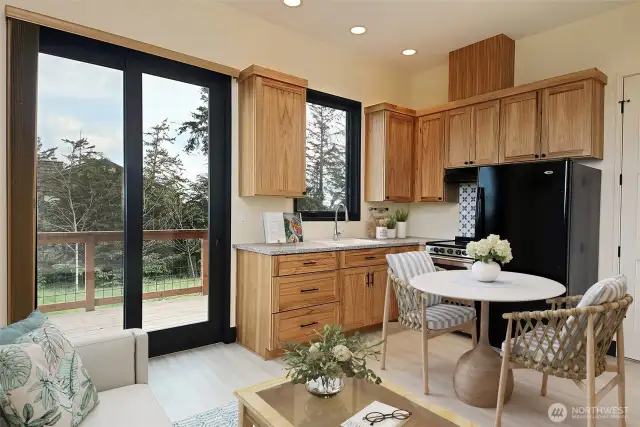 Electric stove.