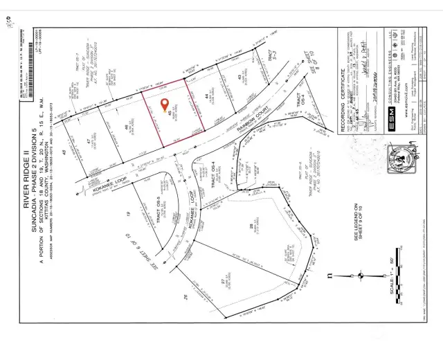 River Ridge Plat Map