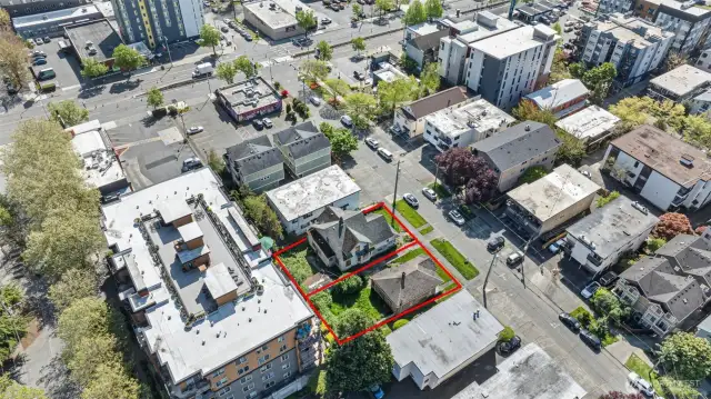 Next Door Lot Is Also 5,000 SF