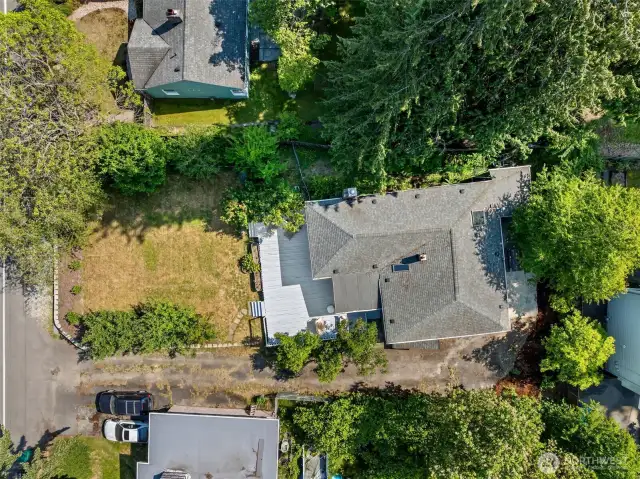 Aerial View of house