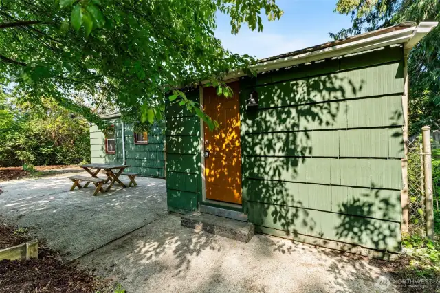 Back Door to Utility Room