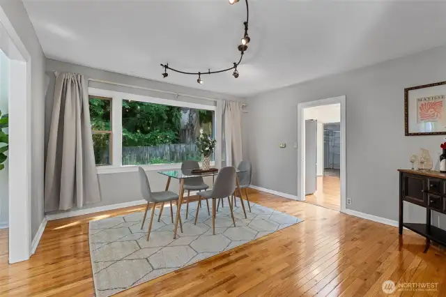 Dining Room with access to Kitchen and Living Room