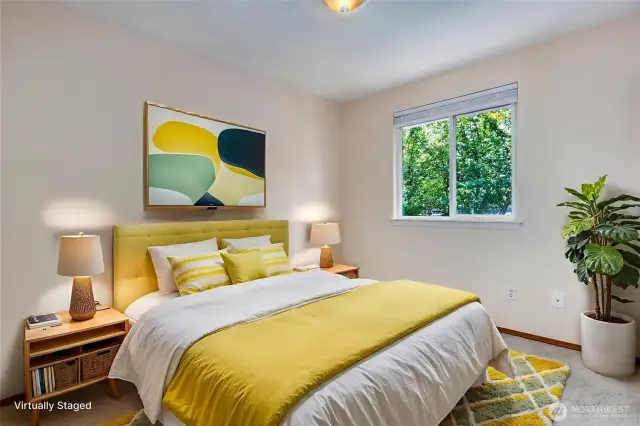 Virtually Staged Bedroom #2