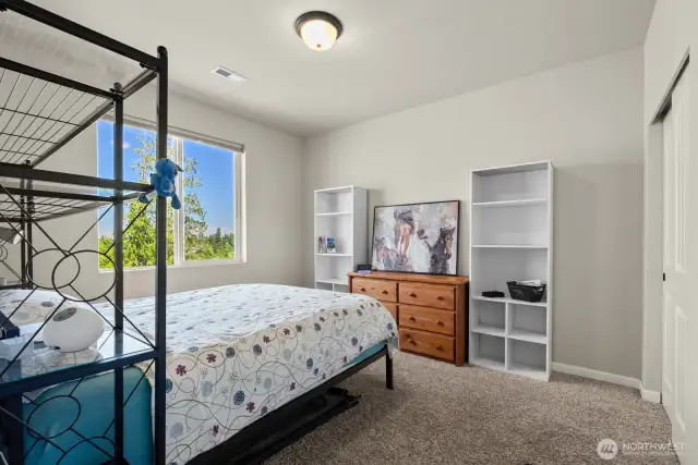 Main Floor Bedroom 2 off entry