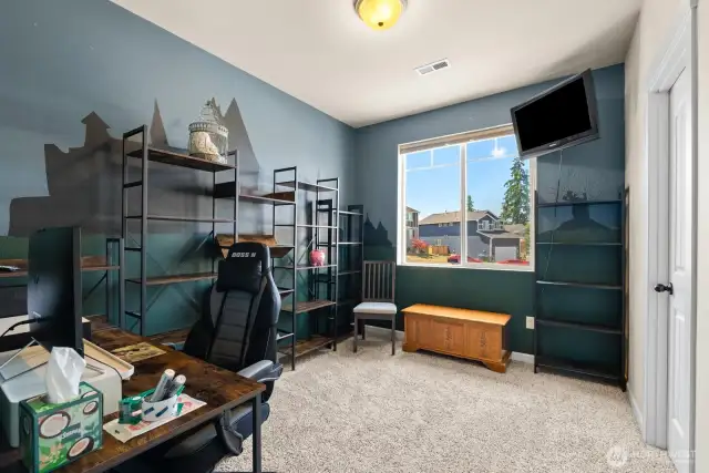 Main Floor Bedroom 3 with WIC off Entry