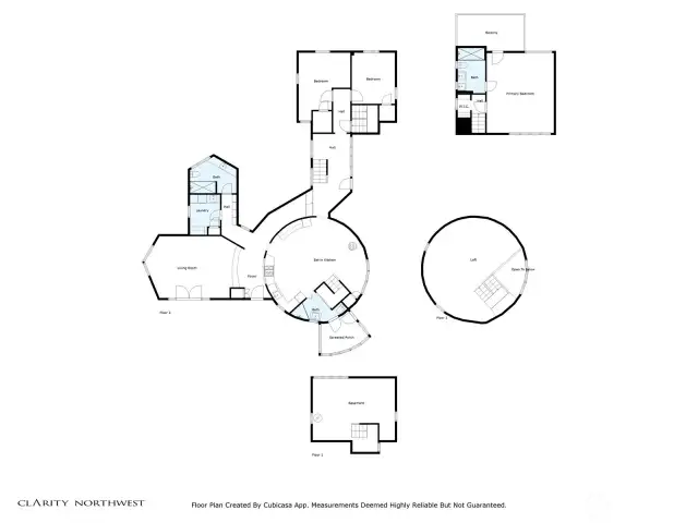 Floor plan of Home.