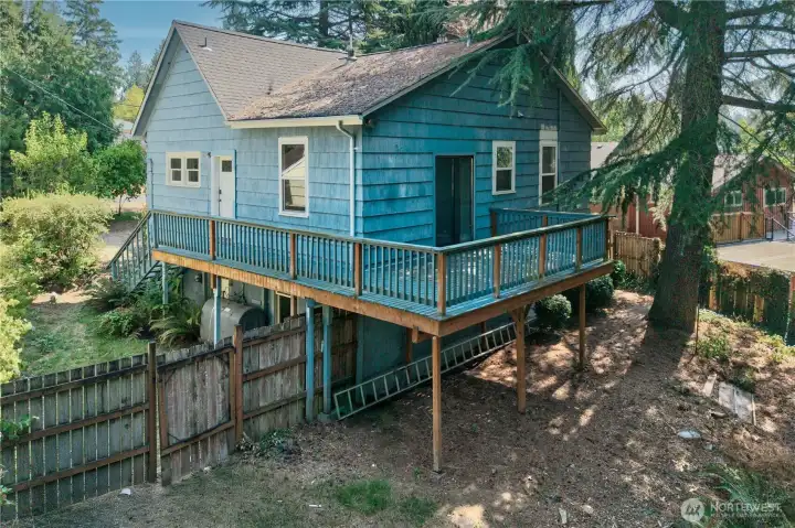 Back of home