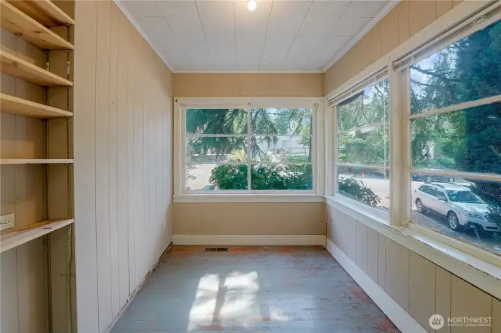 Main floor extra room for studio