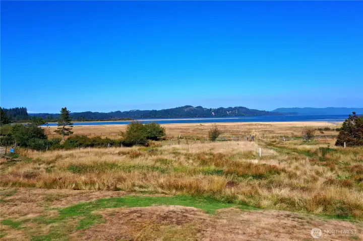 I think you can get used to this view of St Rt 105 across the bay.