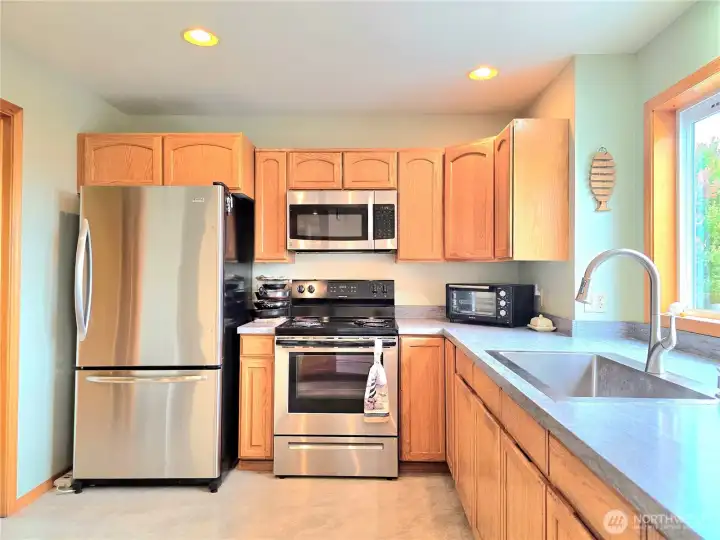 Stainless appliances