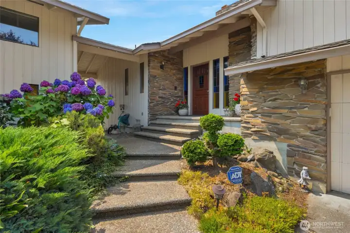 Front steps