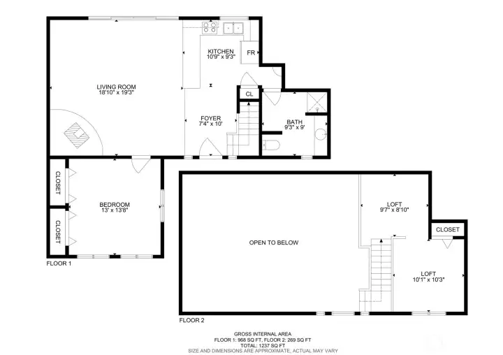 Floorplan of guest home