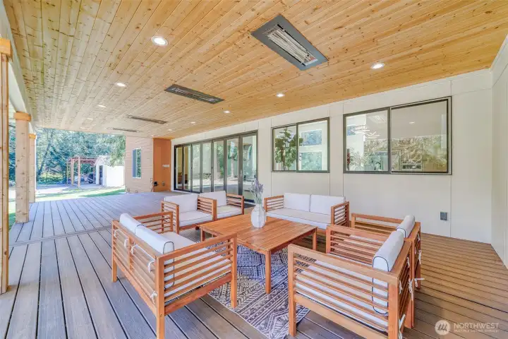 Heated Covered Patio