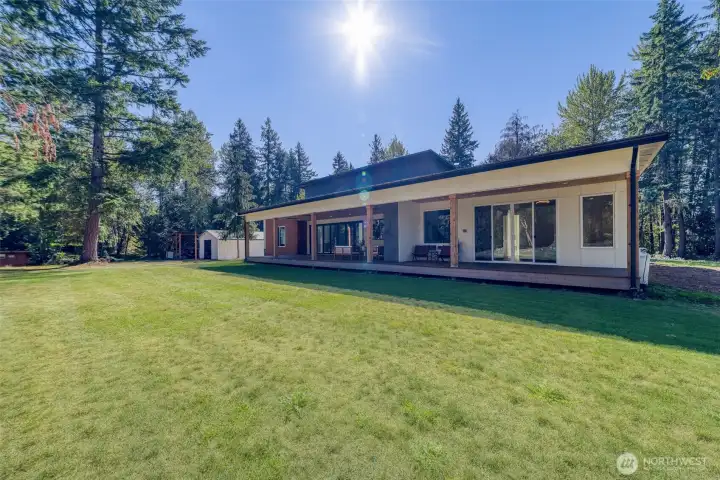 Back View of House