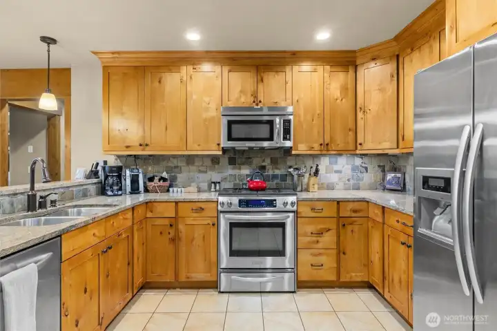 Plenty of storage space