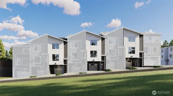 Photographs are for illustrative purposes only. Features, finishes, interior/exterior colors, landscaping and floorplan shown may vary from actual homes built.