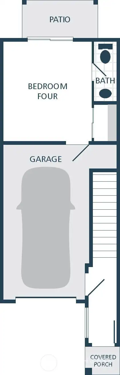 Photographs are for illustrative purposes only. Features, finishes, interior/exterior colors, landscaping and floorplan shown may vary from actual homes built.