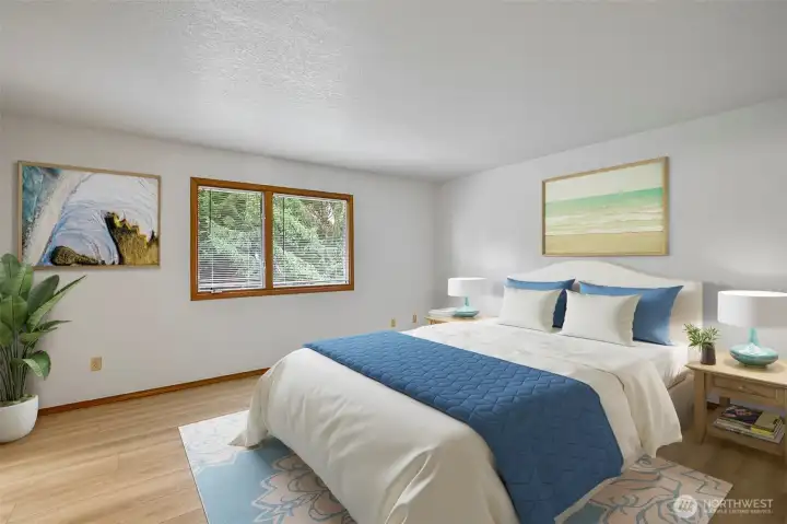 Primary bedroom.