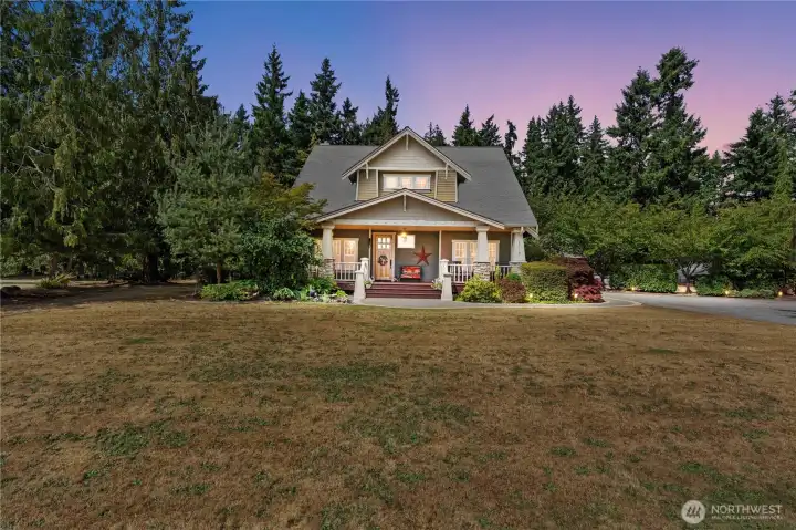 Truly impressive to drive up to at the end of the long, private driveway