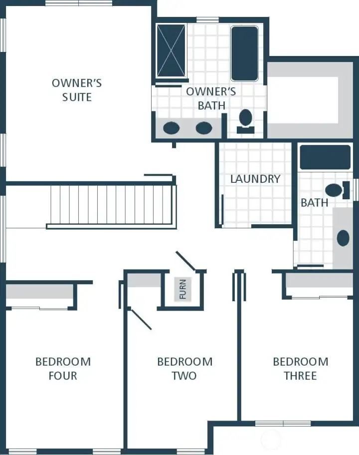Photographs are for illustrative purposes only. Features, finishes, interior/exterior colors, landscaping and floorplan shown may vary from actual homes built