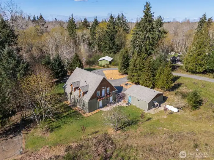 Owned Propane, Paved Circle Drive, Additional Driveway with Easement