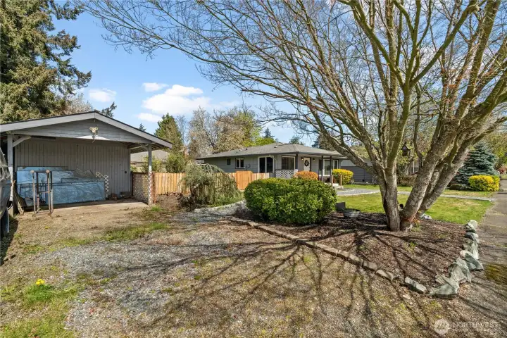 Garage and Home  1209 Wheeler St S, Tacoma, WA 98444-3843