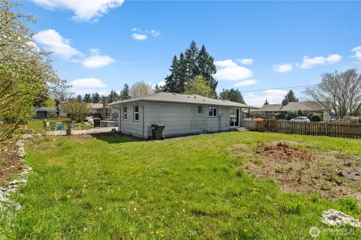 Back Yard    1209 Wheeler St S, Tacoma, WA 98444-3843