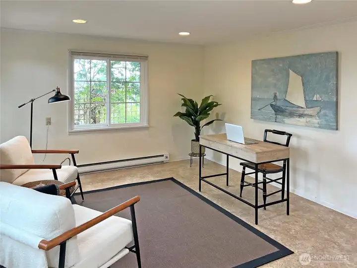 Studio is 312 square feet. Seller used as her art studio..