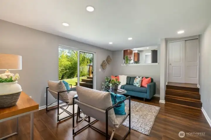 Bonus space leads to your back deck through sliding glass doors. Bonus space leads to your back deck through sliding glass doors.