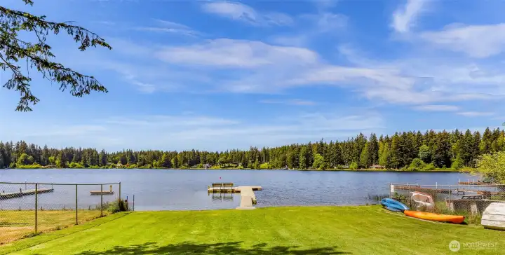 One of many perks with living in the Deer Lake Community