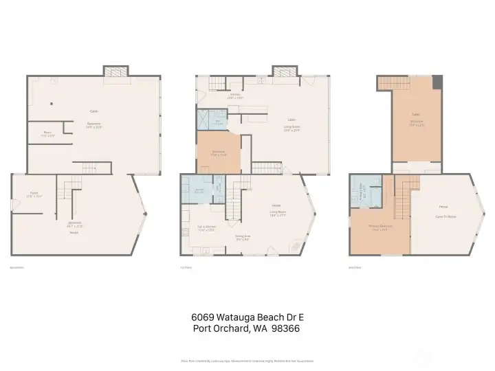 Floor Plans to see the relationship between the newer addition and the original home