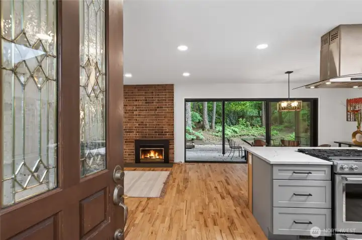 Open concept, original hardwoods, refurbished