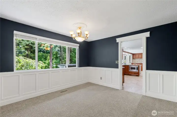 Upstairs dinning room