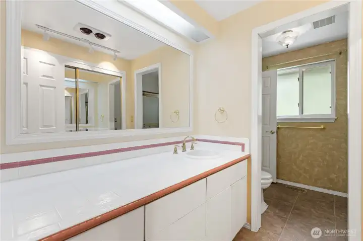 Upstairs bathroom